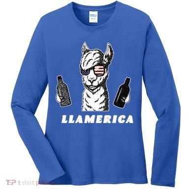 Llamerica Vintage Women's Long Sleeve Shirt