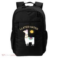 Llater Hater Llama Backpack thumb 0