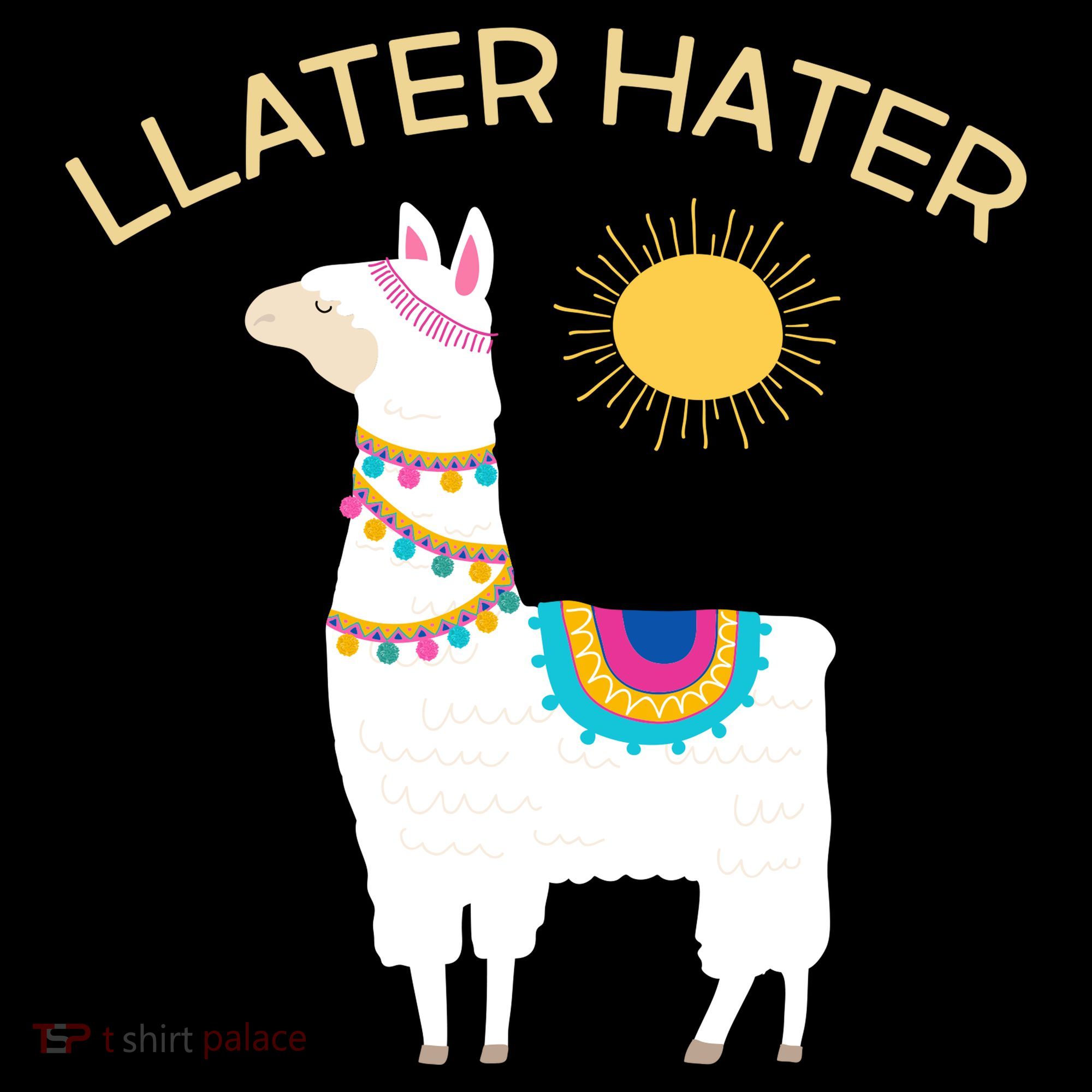 Llater Hater Llama Backpack