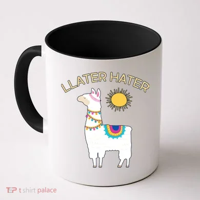 Llater Hater Llama Coffee Mug
