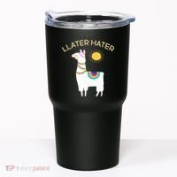 Llater Hater Llama Tumbler thumb 0