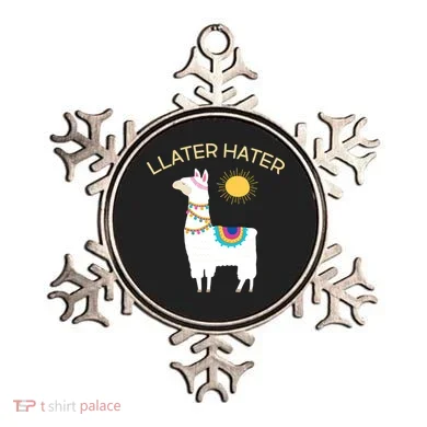 Llater Hater Llama Ornament
