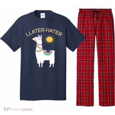 Llater Hater Llama Pajama Set