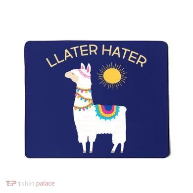 Llater Hater Llama Mousepad