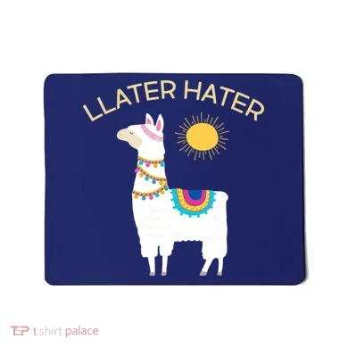 Llater Hater Llama Mousepad