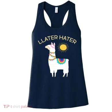 Llater Hater Llama Women's Tank Top