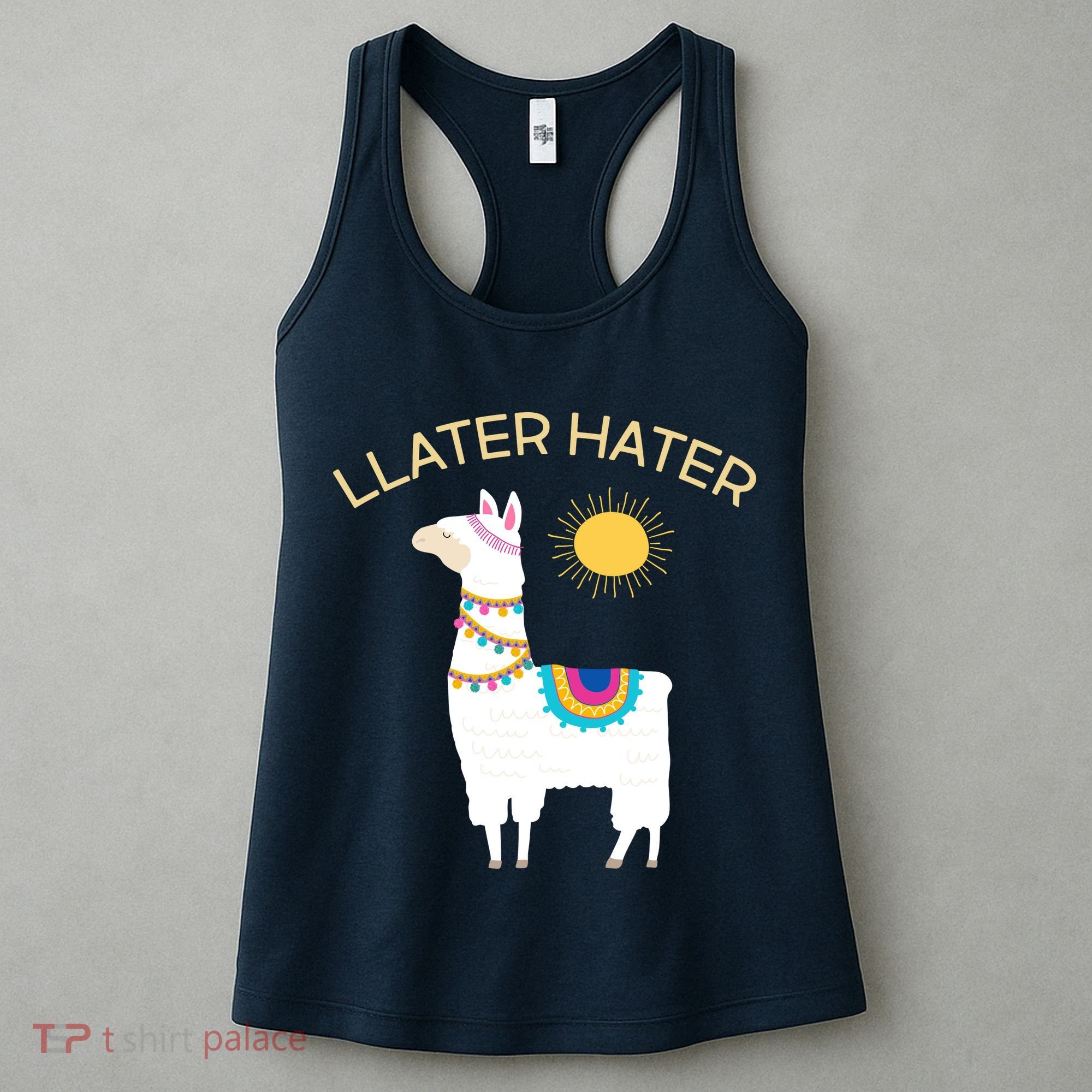 Llater Hater Llama Women's Tank Top