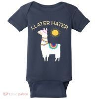 Llater Hater Llama Baby Bodysuit thumb 0