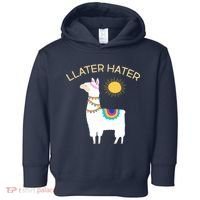 Llater Hater Llama Toddler Hoodie thumb 0