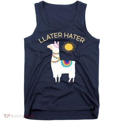 Llater Hater Llama Tank Top