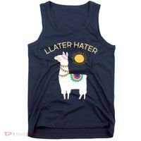 Llater Hater Llama Tank Top thumb 0