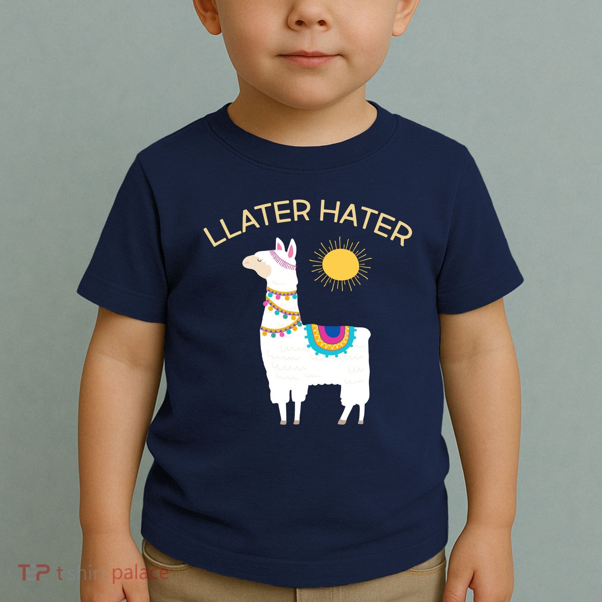 Llater Hater Llama Toddler T-Shirt