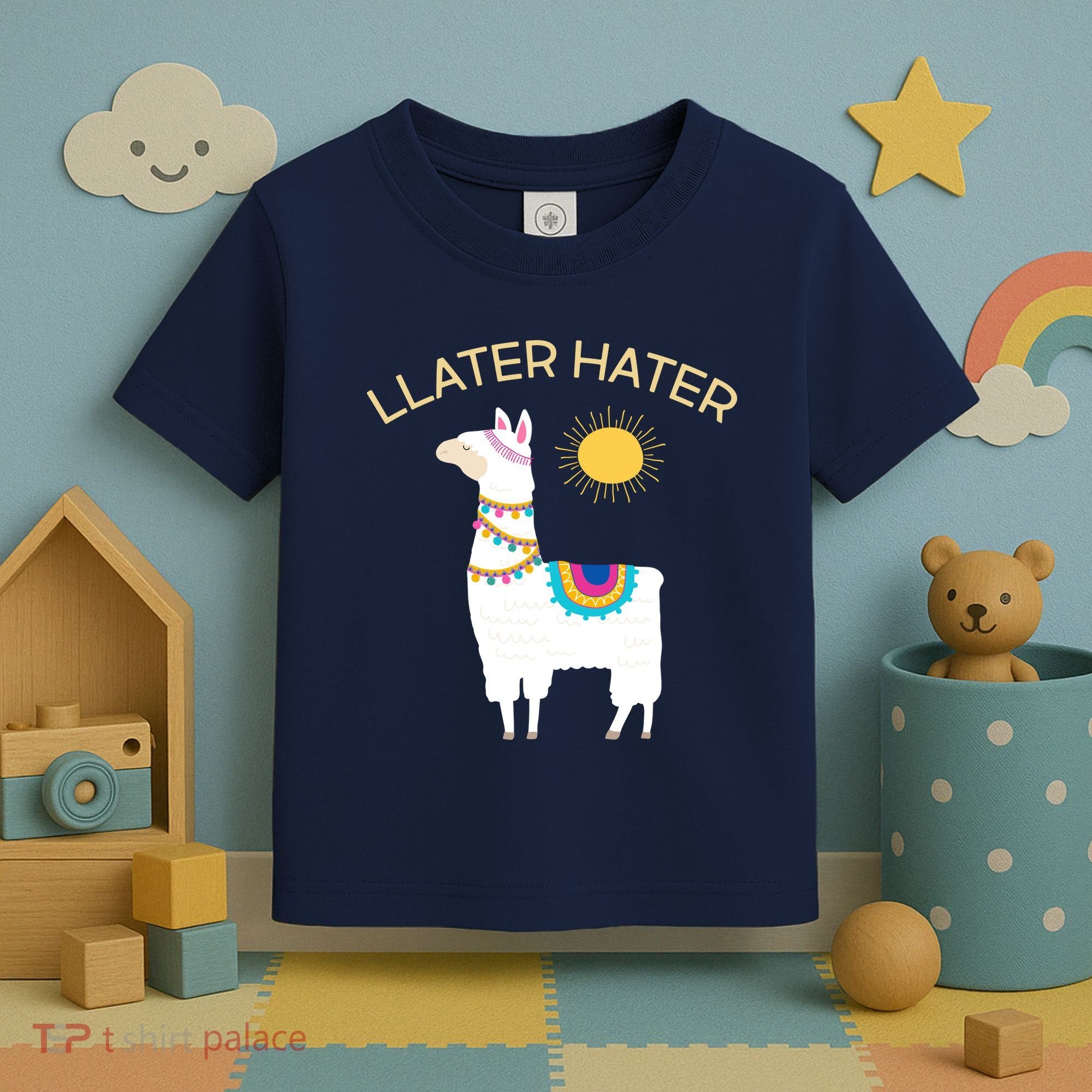 Llater Hater Llama Toddler T-Shirt