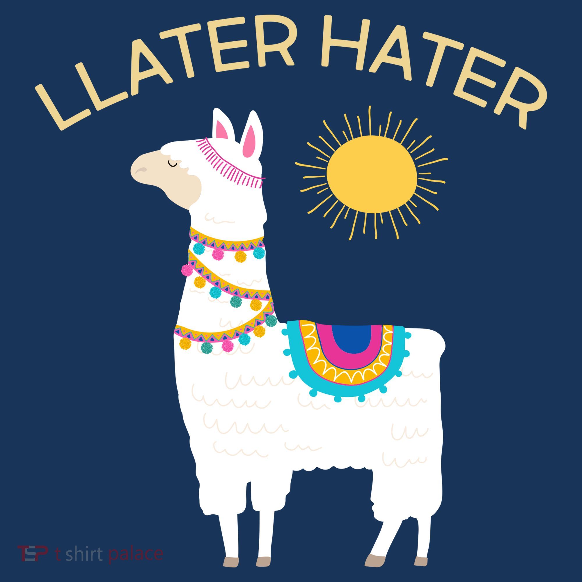 Llater Hater Llama Women's Long Sleeve Shirt