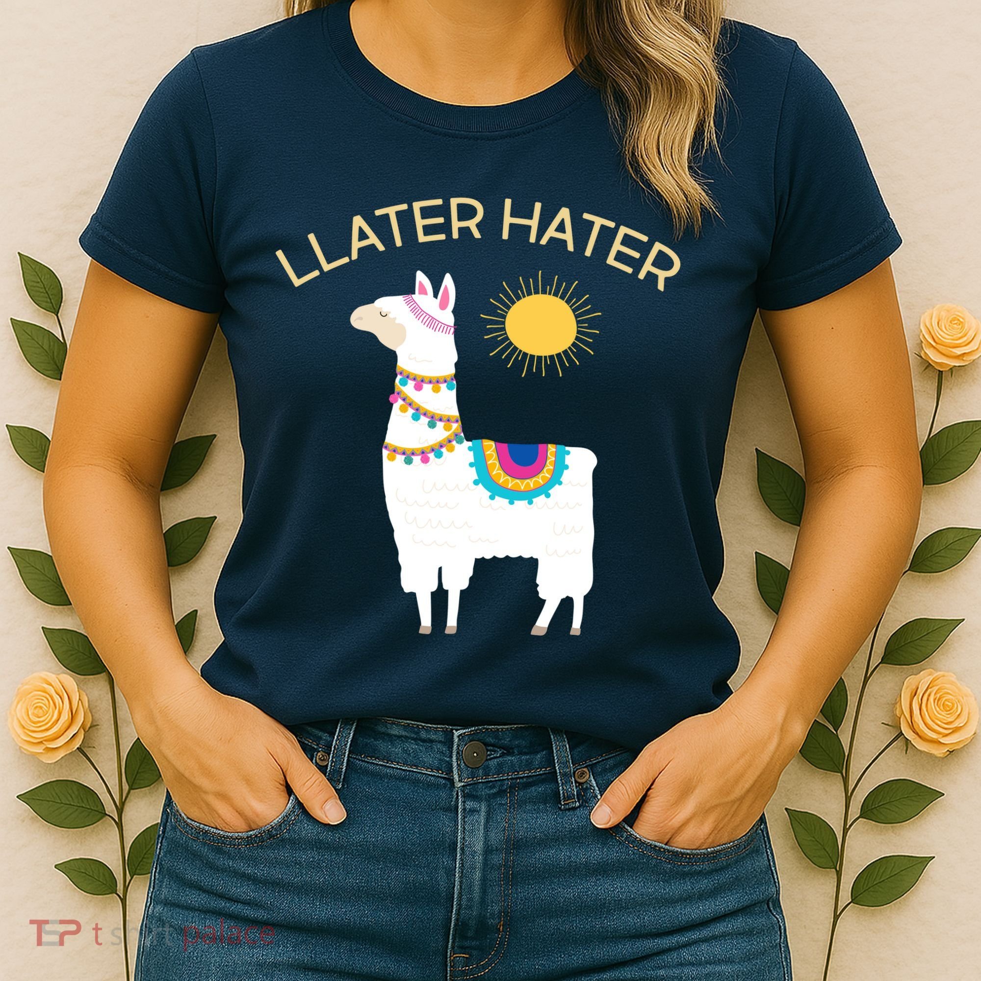 Llater Hater Llama Women's T-Shirt