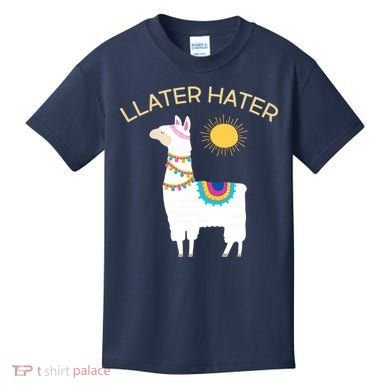 Llater Hater Llama Kids T-Shirt