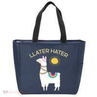 Llater Hater Llama Tote Bag thumb 0