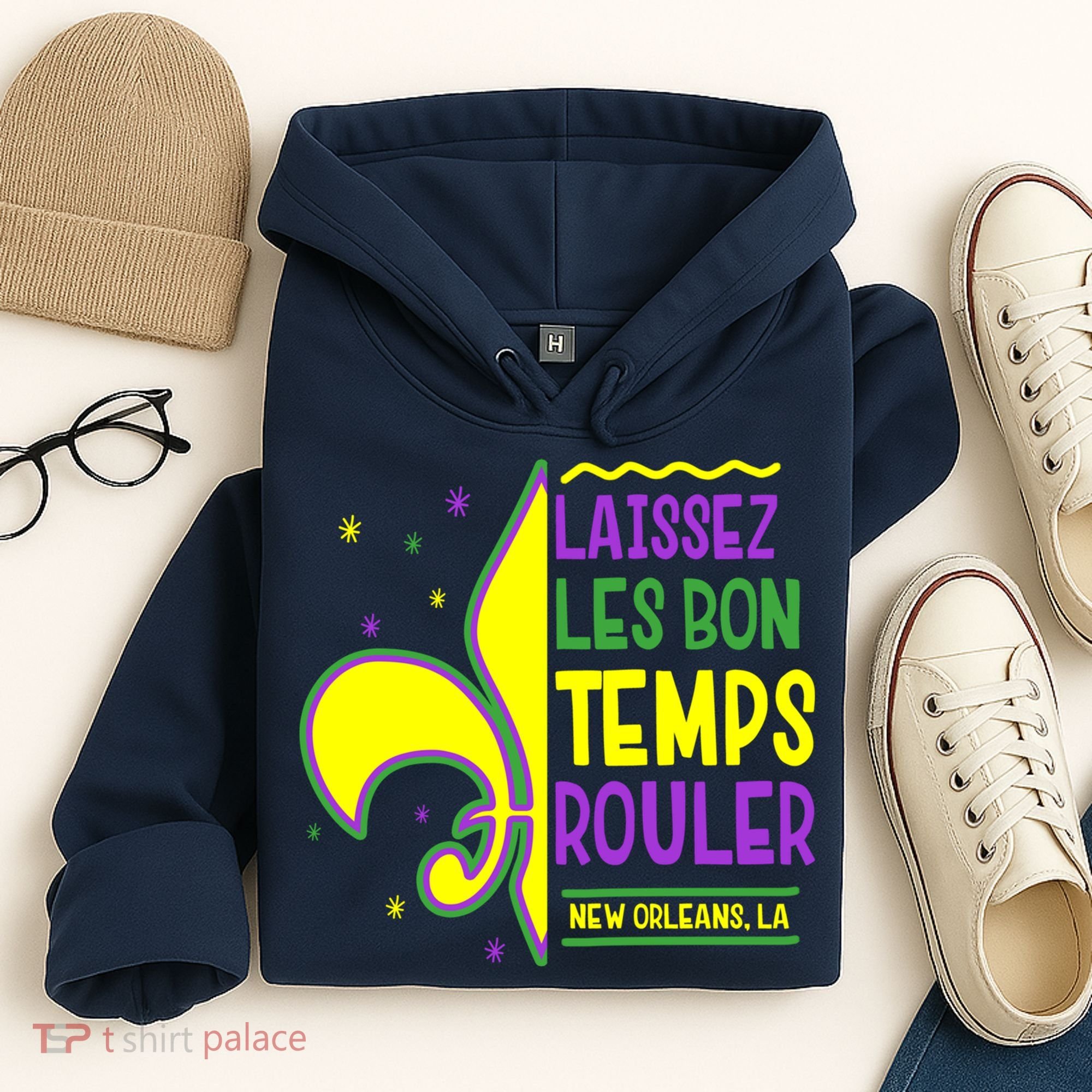Laissez Les Bon Temps Rouler Let The Good Times Roll Hoodie