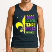Laissez Les Bon Temps Rouler Let The Good Times Roll Tank Top thumb 3