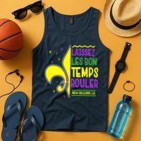 Laissez Les Bon Temps Rouler Let The Good Times Roll Tank Top thumb 4