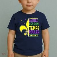 Laissez Les Bon Temps Rouler Let The Good Times Roll Toddler T-Shirt thumb 2