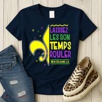 Laissez Les Bon Temps Rouler Let The Good Times Roll Women's T-Shirt thumb 3