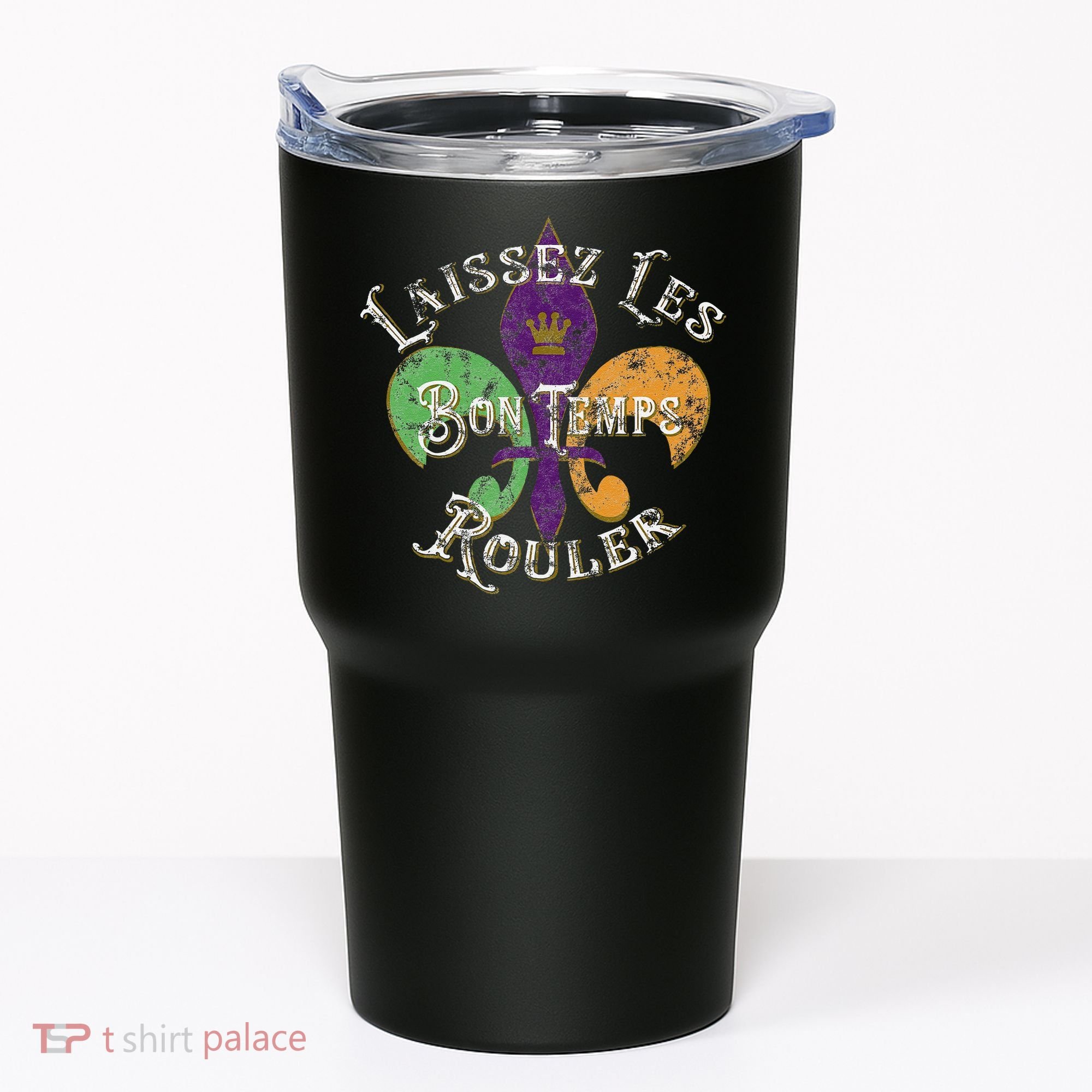 Laissez Les Bon Temps Rouler Mardi Gras 2024 Fleur De Lis Tumbler