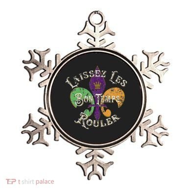 Laissez Les Bon Temps Rouler Mardi Gras 2024 Fleur De Lis Ornament