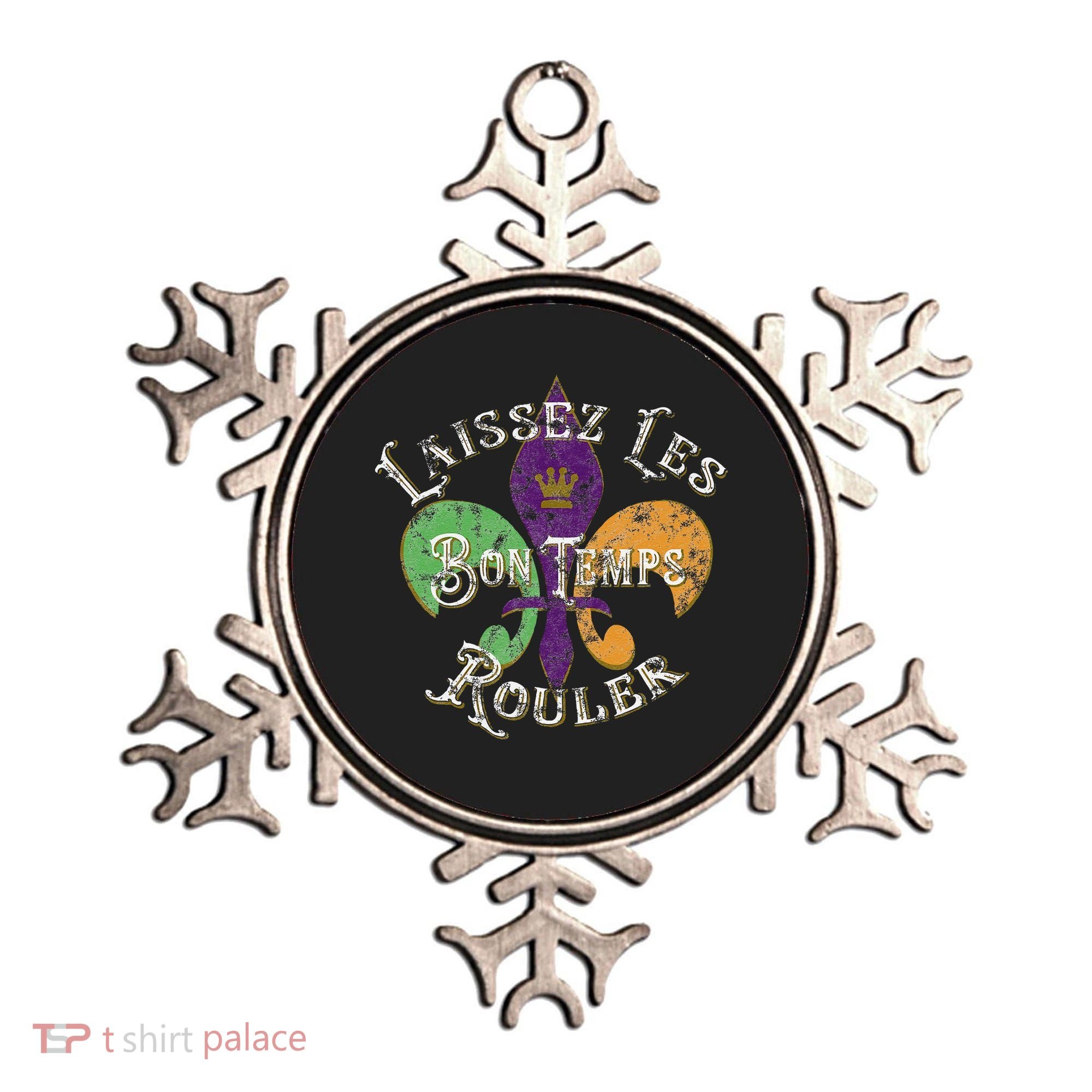 Laissez Les Bon Temps Rouler Mardi Gras 2024 Fleur De Lis Ornament