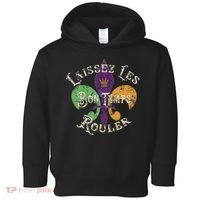 Laissez Les Bon Temps Rouler Mardi Gras 2024 Fleur De Lis Toddler Hoodie thumb 0