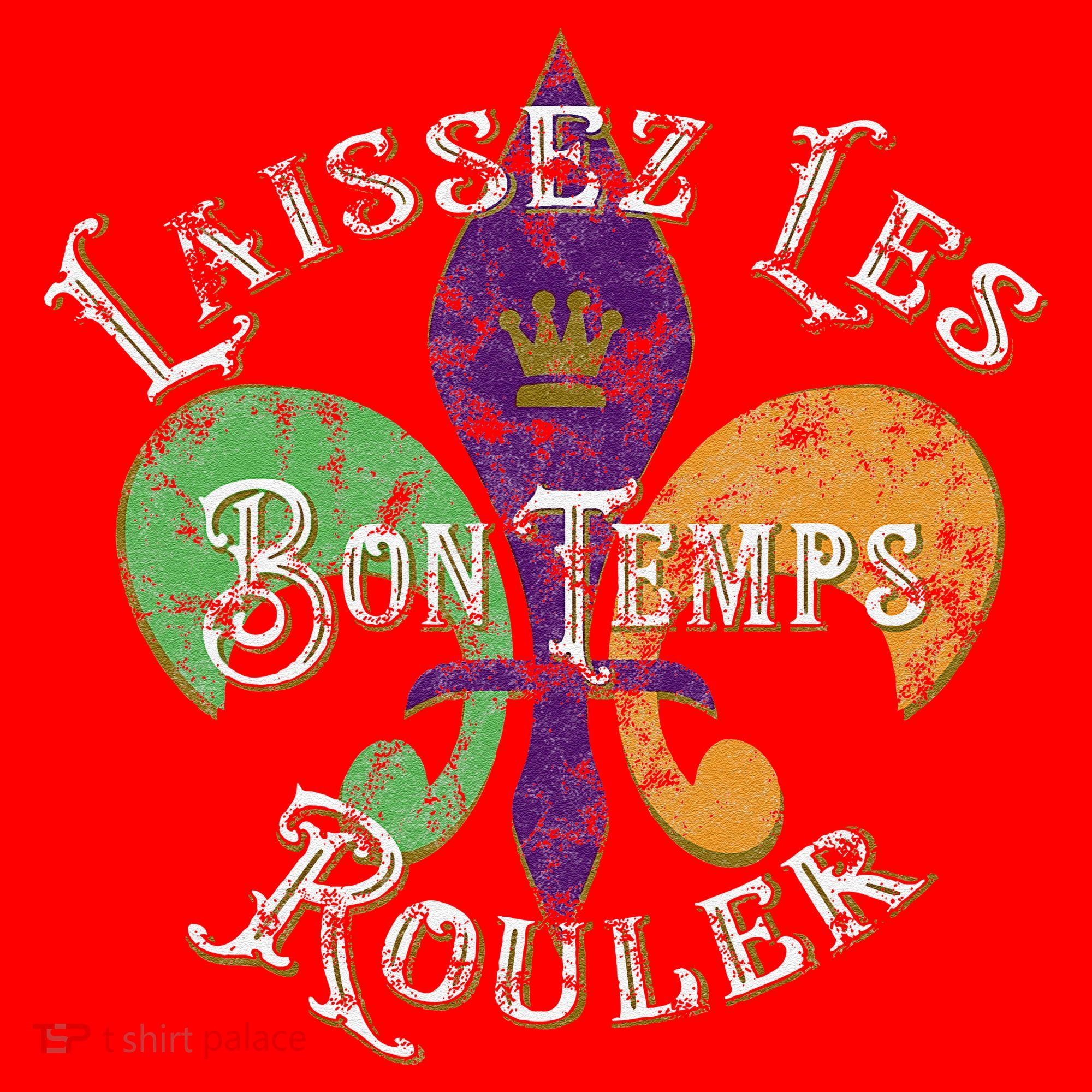 Laissez Les Bon Temps Rouler Mardi Gras 2024 Fleur De Lis Santa Hat