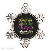 Laissez Les Bon Temps Rouler Mardi Gras Beads Tee   Ornament thumb 0