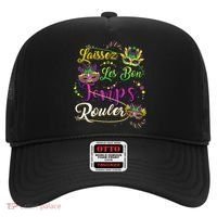 Laissez Les Bon Temps Rouler Mardi Gras Beads Tee   Hat thumb 0