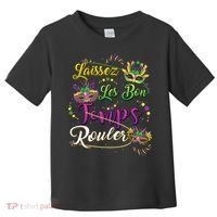Laissez Les Bon Temps Rouler Mardi Gras Beads Tee   Toddler T-Shirt thumb 0