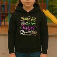 Laissez Les Bon Temps Rouler Mardi Gras Beads Tee   Kids Hoodie thumb 3