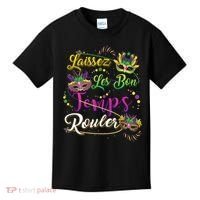 Laissez Les Bon Temps Rouler Mardi Gras Beads Tee   Kids T-Shirt thumb 0