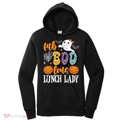 Lunch Lady Boo Halloween Festive Cute Women's Hoodie