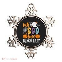 Lunch Lady Boo Halloween Festive Cute Ornament thumb 0