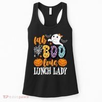 Lunch Lady Boo Halloween Festive Cute Women's Tank Top thumb 0