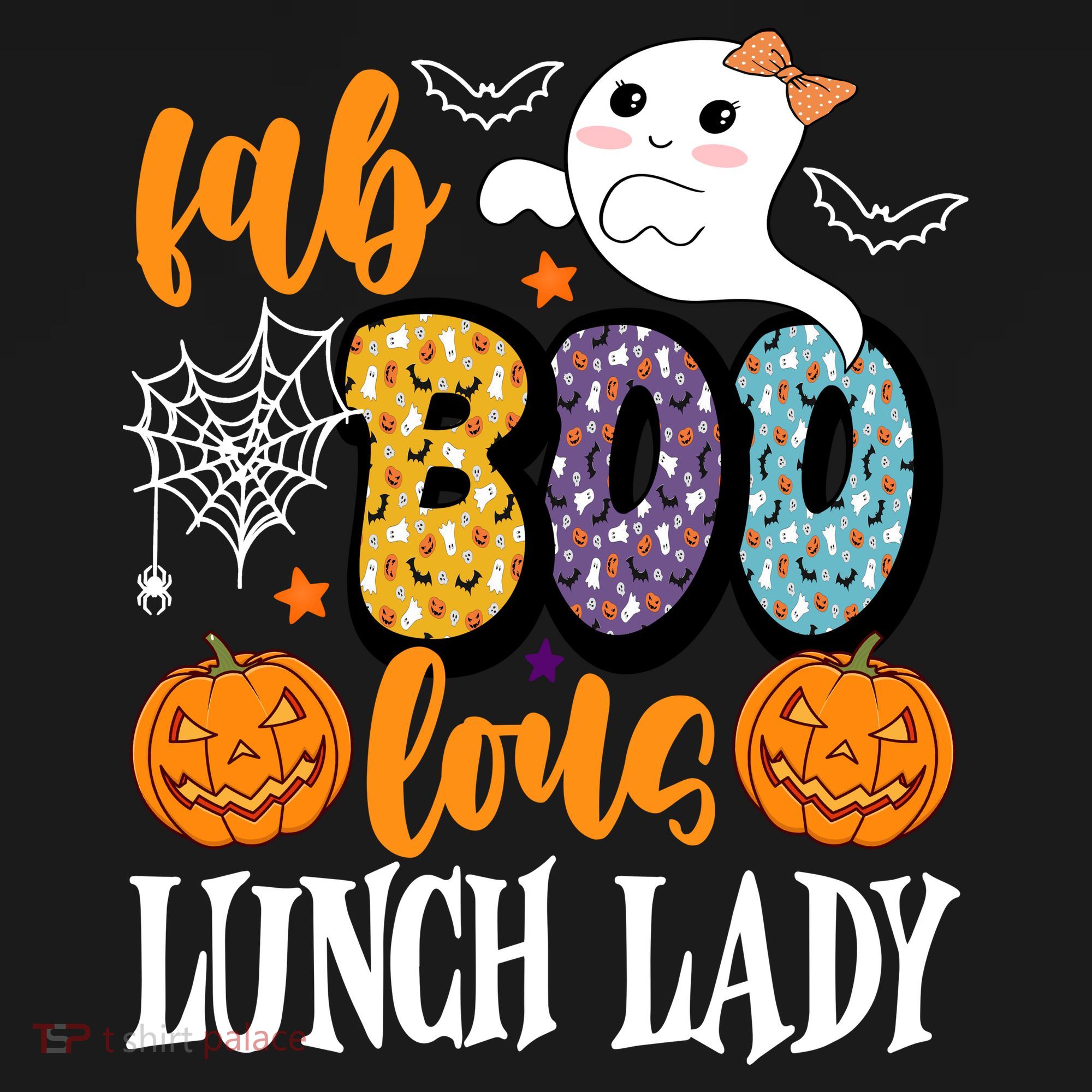Lunch Lady Boo Halloween Festive Cute Women's Tank Top