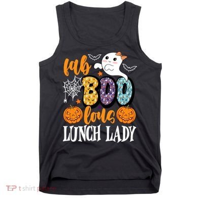 Lunch Lady Boo Halloween Festive Cute Tank Top