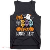 Lunch Lady Boo Halloween Festive Cute Tank Top thumb 0