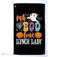 Lunch Lady Boo Halloween Festive Cute Golf Towel thumb 0