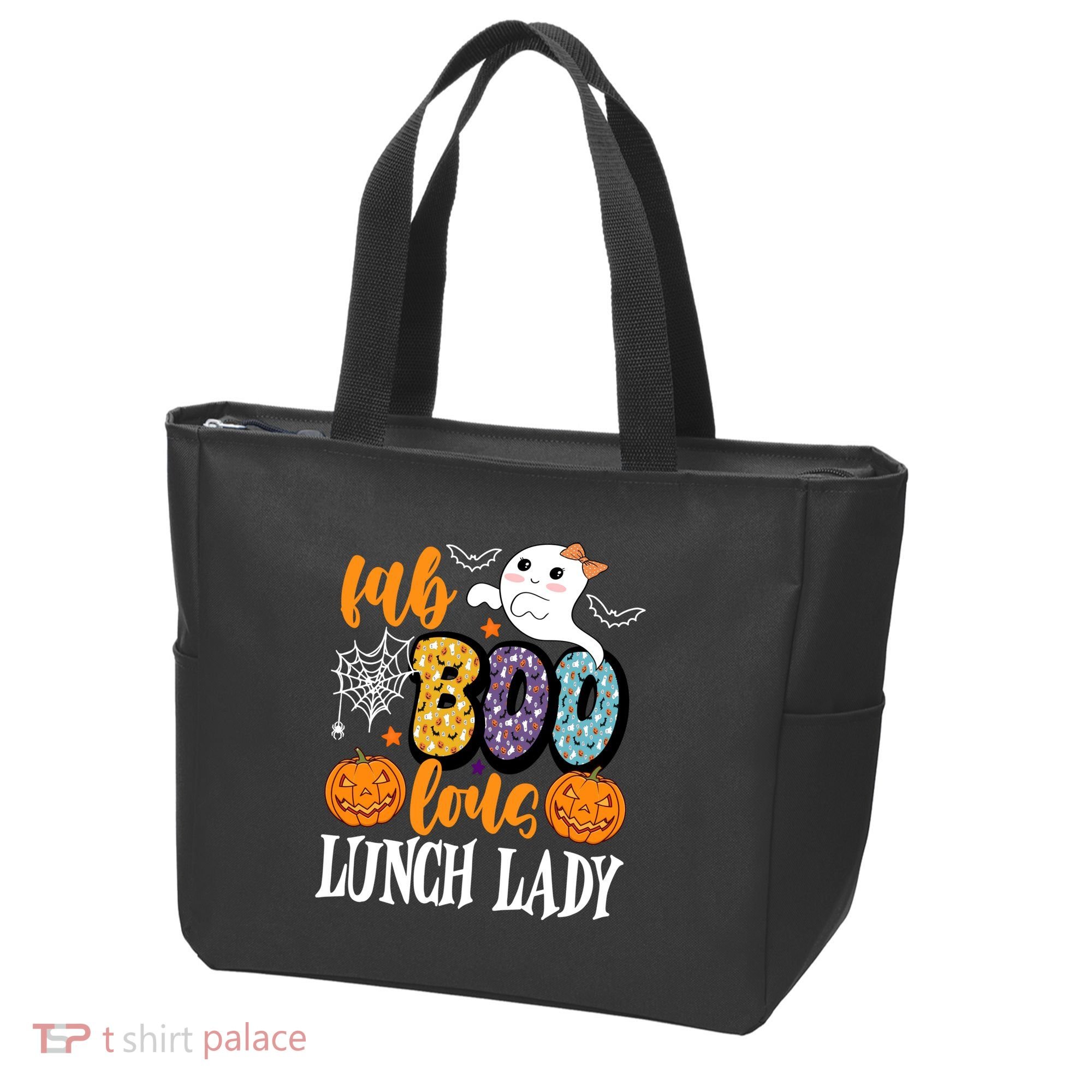 Lunch Lady Boo Halloween Festive Cute Tote Bag