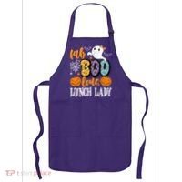 Lunch Lady Boo Halloween Festive Cute Apron thumb 0