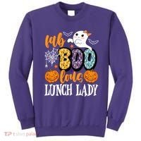 Lunch Lady Boo Halloween Festive Cute Sweatshirt thumb 0