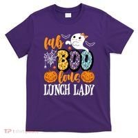 Lunch Lady Boo Halloween Festive Cute T-Shirt thumb 0