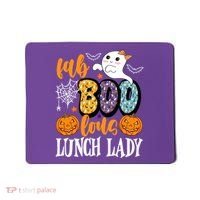 Lunch Lady Boo Halloween Festive Cute Mousepad thumb 0