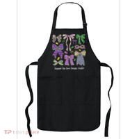 Laissez Les Bon Temps Rouler Mardi Gras Coquette Bow Apron thumb 0