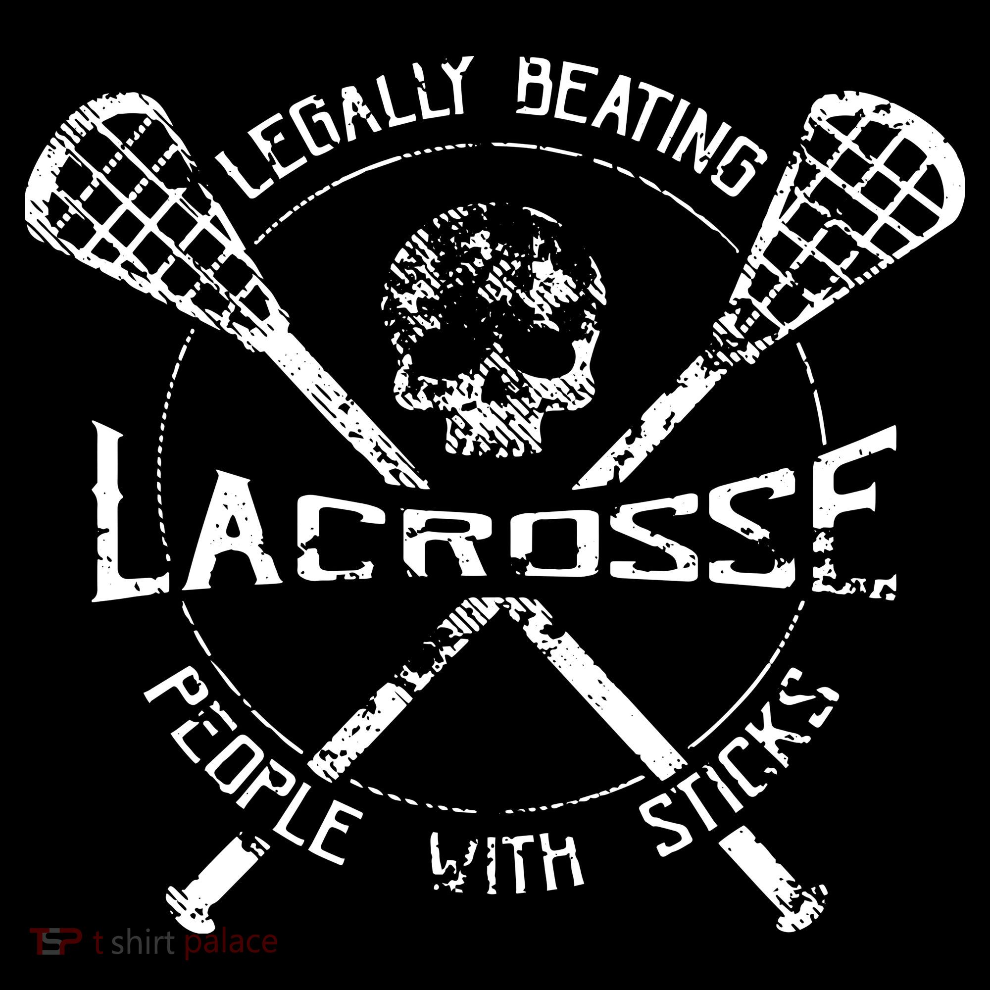 Lacrosse: Legally Beating People With Sticks Ornament